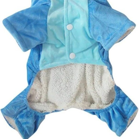 Fashion Dog Costumes, Pet Outfit, Pet Pajamas Clothes Warm Hoodie Coat - Picture 7 of 11